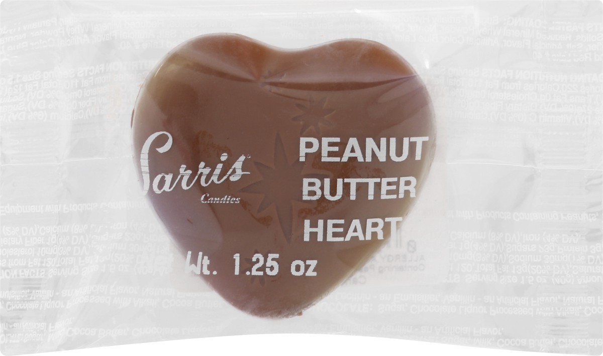 slide 1 of 9, Sarris Candies Heart Peanut Butter Candies 1.25 oz, 1.25 oz