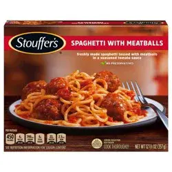 Stouffer's Spaghetti with Meatballs Frozen Meal