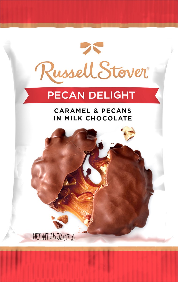 slide 12 of 12, RUSSELL STOVER Milk Chocolate Pecan Delight Candy, 0.6 oz., 0.6 oz