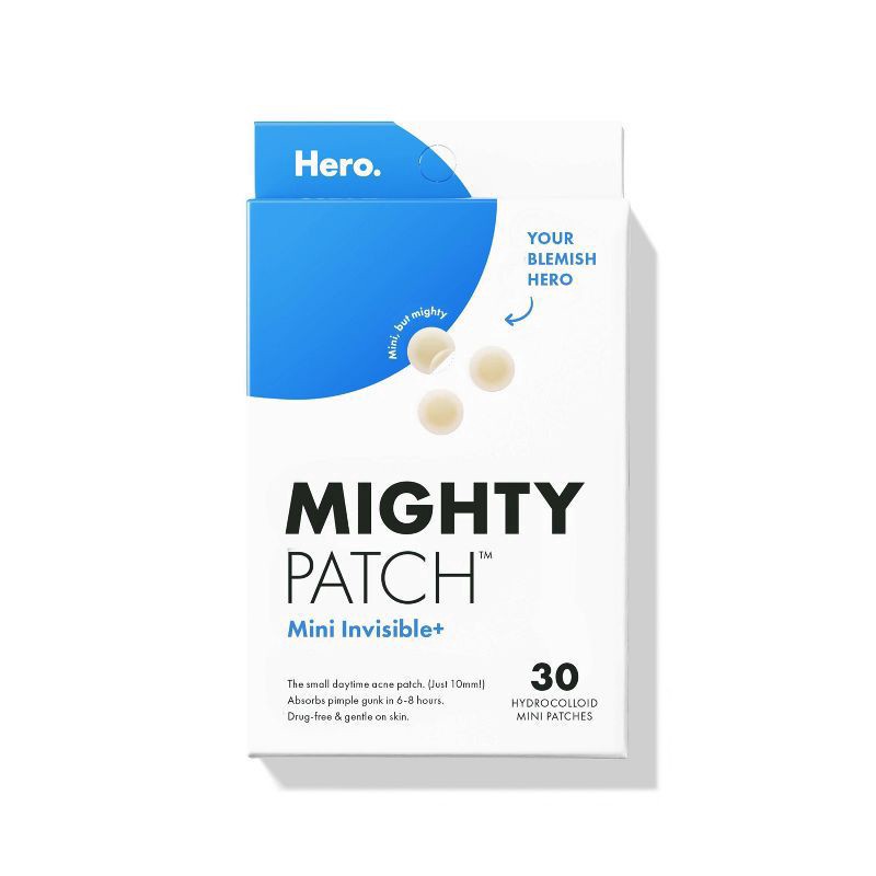 slide 1 of 7, Hero Cosmetics Mighty Patch Invisible+ Mini, 30ct, 30 ct