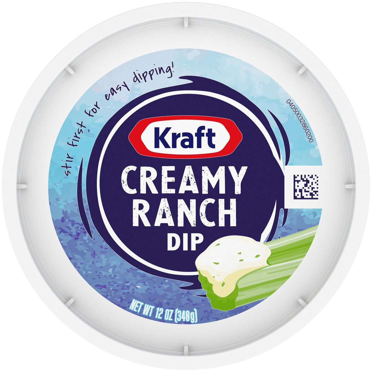 slide 5 of 9, Kraft Creamy Ranch Dip Tub, 12 oz
