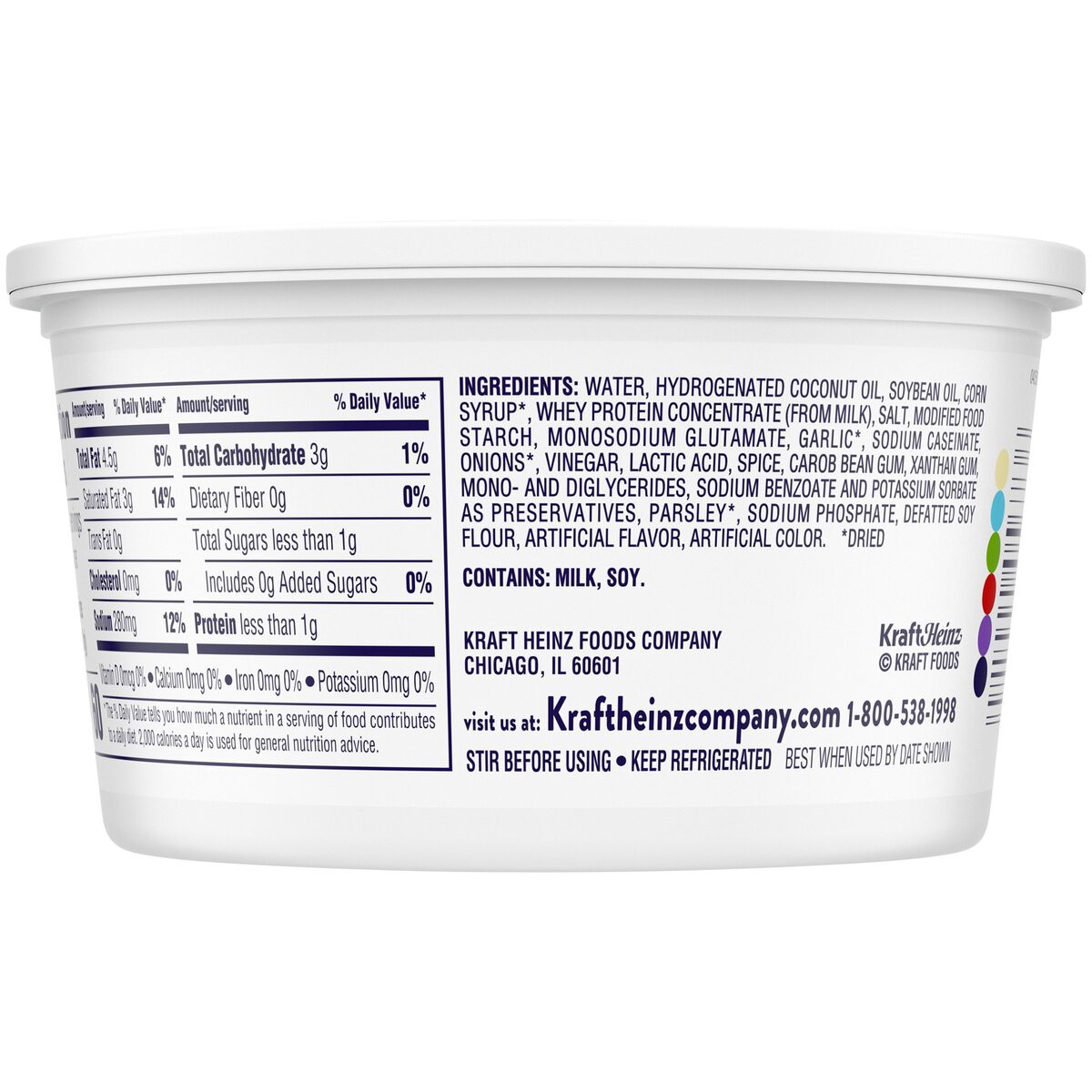 slide 8 of 9, Kraft Creamy Ranch Dip, 12 oz Tub, 12 oz