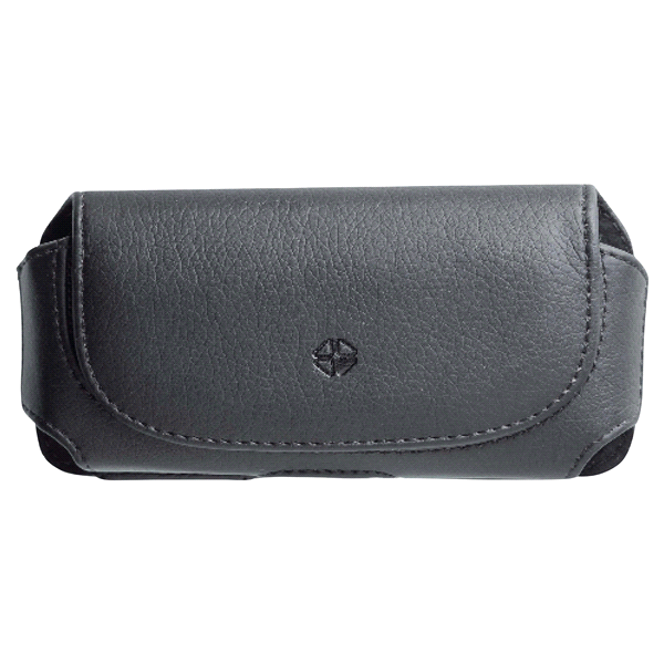 slide 1 of 1, MIZTECH Case Logic Universal X-Large Leather Horizontal Pouch- Black, 1 ct