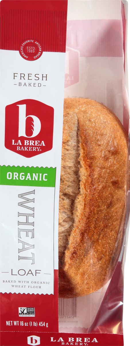 slide 2 of 11, La Brea Bakery Organic Wheat Loaf 16 oz, 16 oz