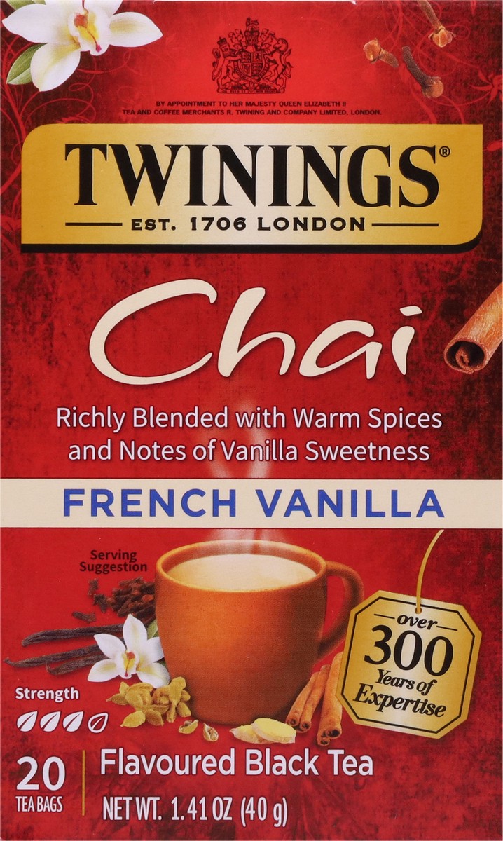 slide 7 of 9, Twinings I/O French Vanilla Chai, 1 ct