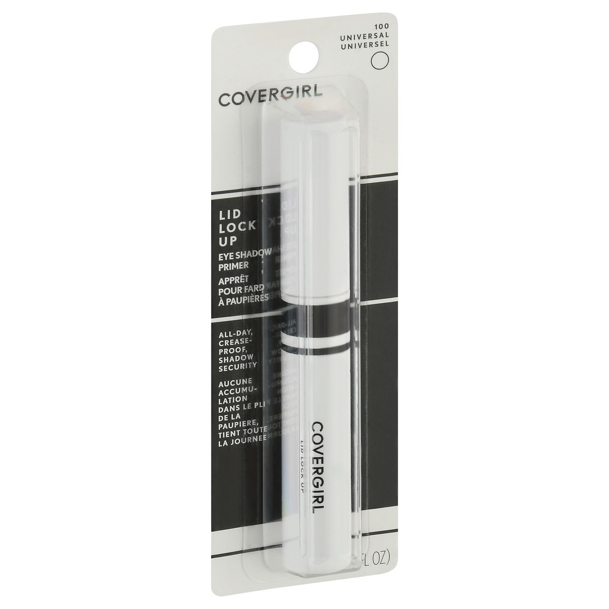 slide 3 of 9, Covergirl Lid Lock Up Primer 100 Universal Eye Shadow 6 ml Blister Pack, 6 ml