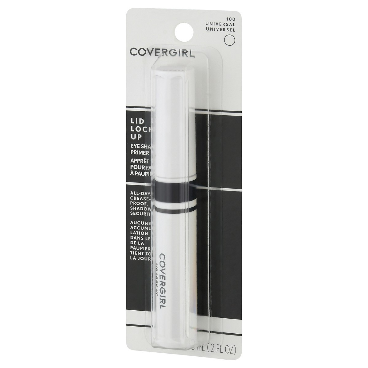 slide 4 of 9, Covergirl Lid Lock Up Primer 100 Universal Eye Shadow 6 ml Blister Pack, 6 ml