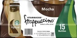 Starbucks Frappuccino Mocha Coffee Drink - 15 ct