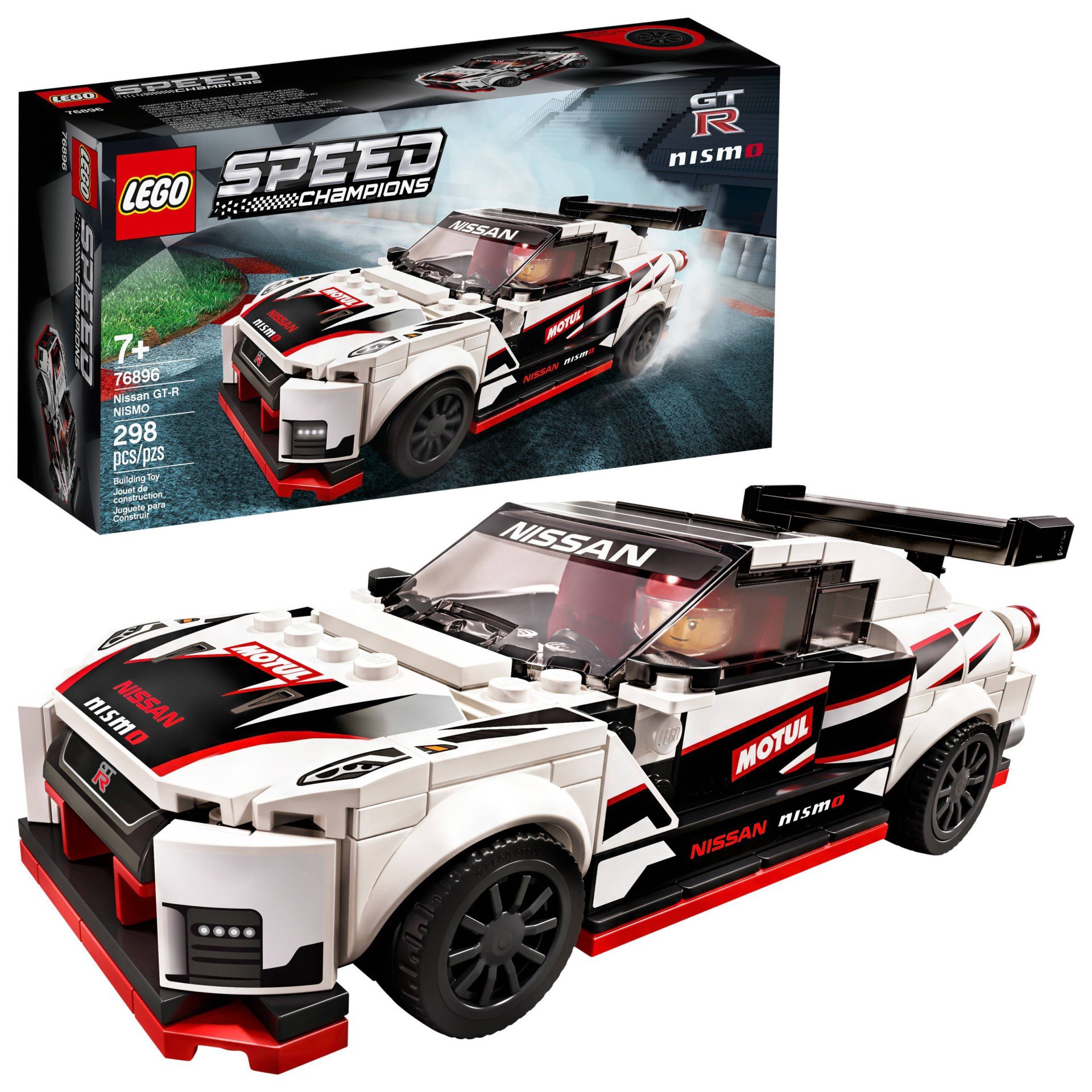 slide 1 of 7, LEGO Speed Champions Nissan GT-R NISMO 76896 Building Kit, 1 ct