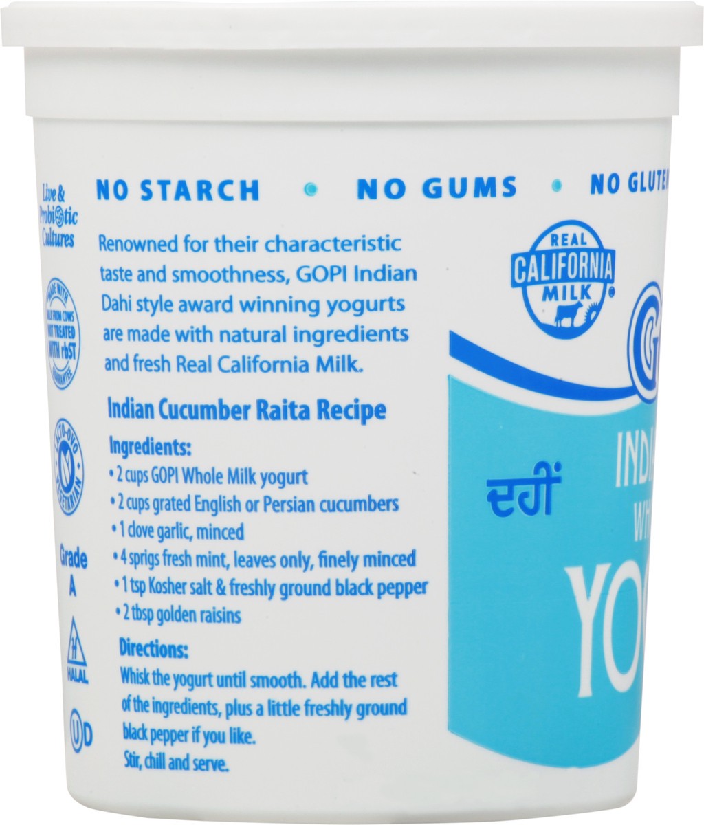 slide 9 of 14, Gopi Yogurt Whole Milk, 32 oz