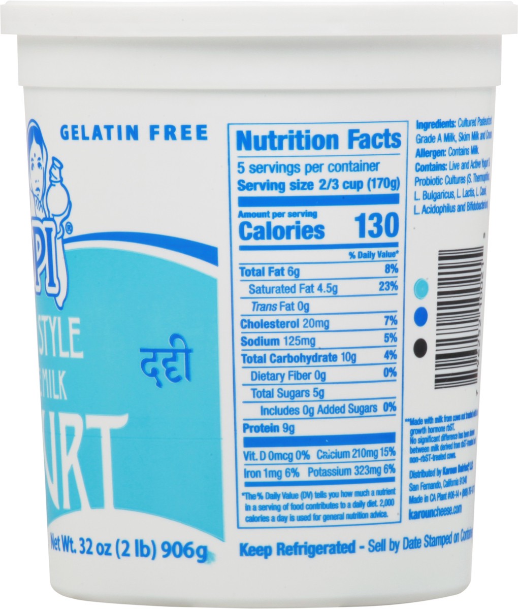 slide 6 of 14, Gopi Yogurt Whole Milk, 32 oz