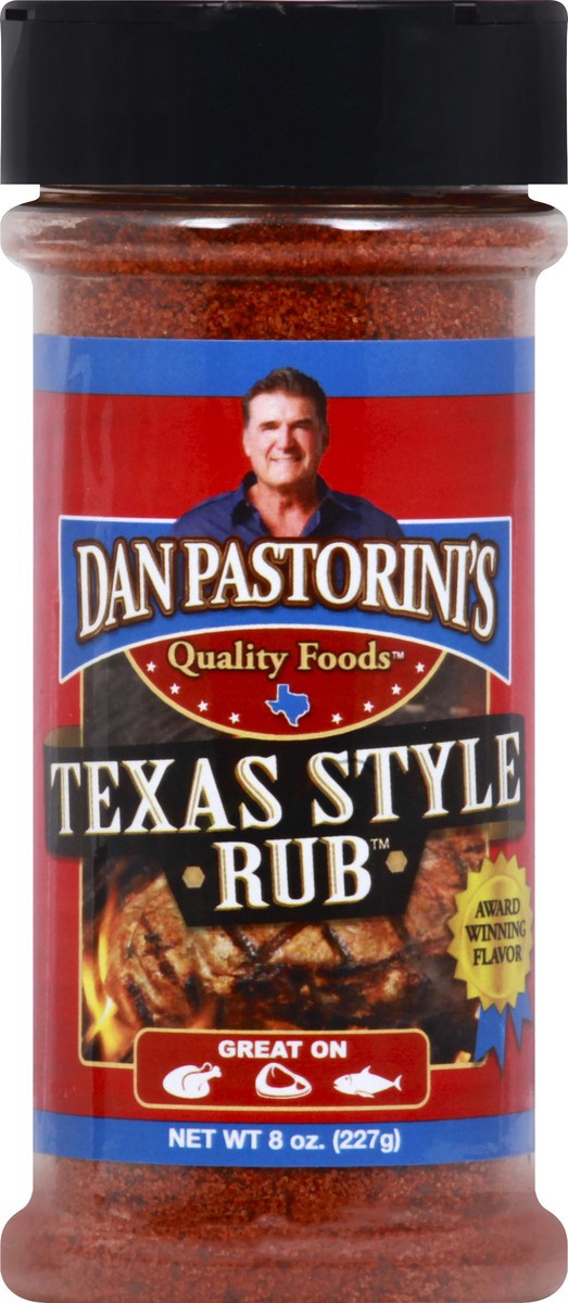 slide 1 of 8, Dan Pastorini's Quality Foods Rub 8 oz, 8 oz