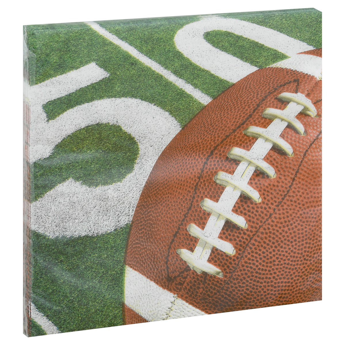 slide 5 of 9, Party Creations Football Party 2-Ply Napkins 16 ea, 16 ct