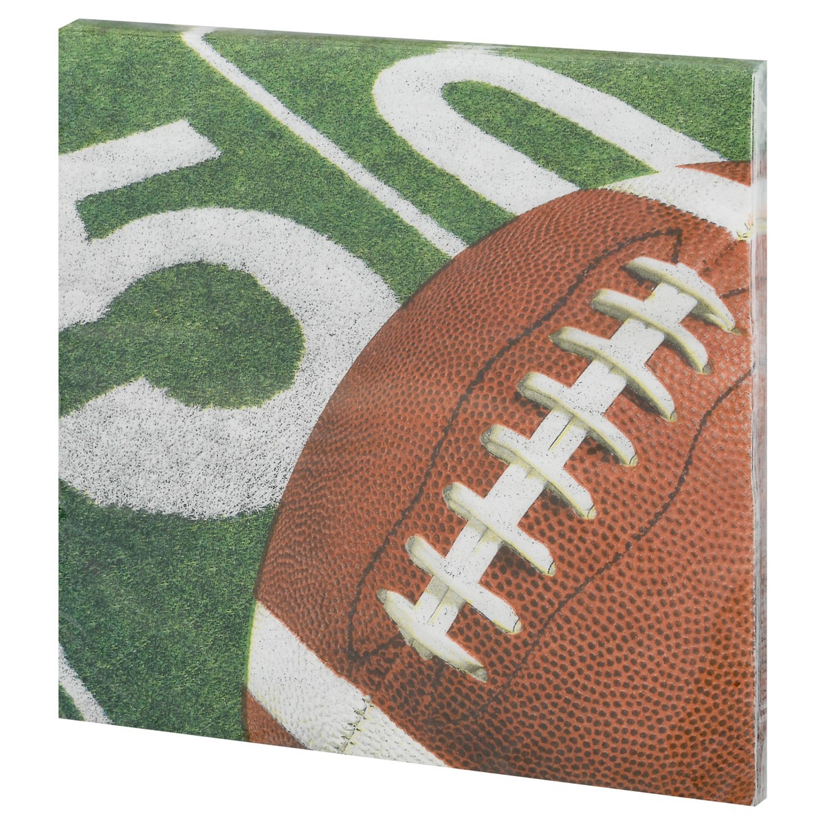 slide 2 of 9, Party Creations Football Party 2-Ply Napkins 16 ea, 16 ct