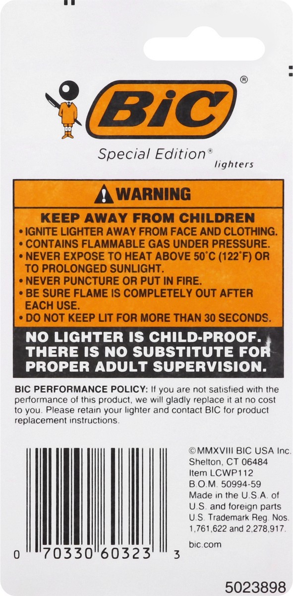 slide 8 of 10, Bic Lighter Special Edition, 1 ct