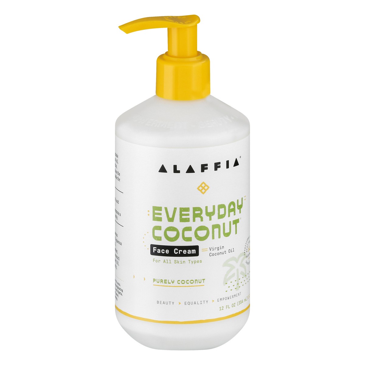 slide 9 of 11, Alaffia Purely Coconut Everyday Coconut Face Lotion, 12 fl oz