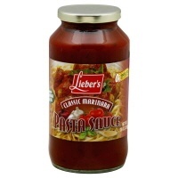 slide 1 of 2, Lieber's Pasta Sauce 26 oz, 26 oz