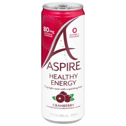 Aspire Healthy Cranberry Energy Drink 12 fl oz