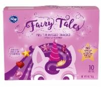 slide 1 of 1, Kroger Fairy Tales Fruit Flavored Snacks, 10 ct; 0.8 oz