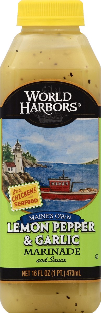 slide 1 of 2, World Harbors Marinade and Sauce 16 oz, 16 oz