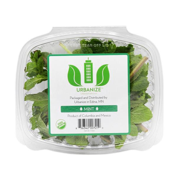 slide 1 of 1, Urbanize Farm Mint, Organic, 1.5 Ounce, 1.5 oz