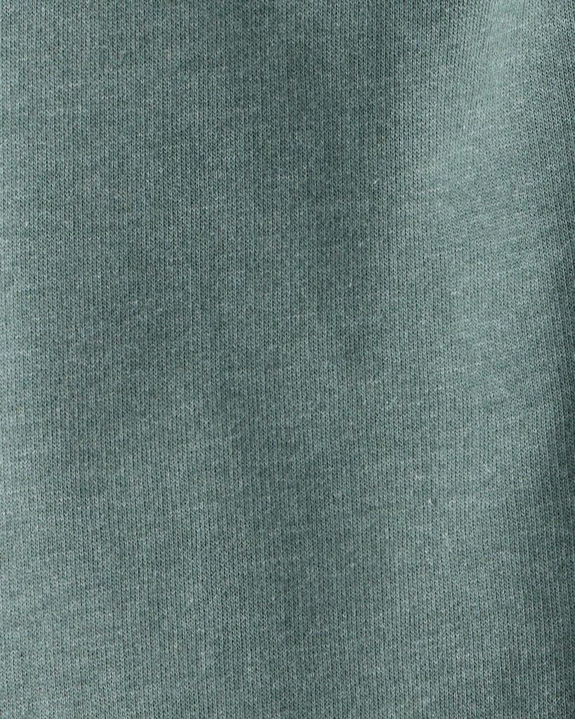 slide 3 of 3, Carter's Carters Toddler Boy Solid Fleece Cotton Jogger - Green Green 2T, 1 ct