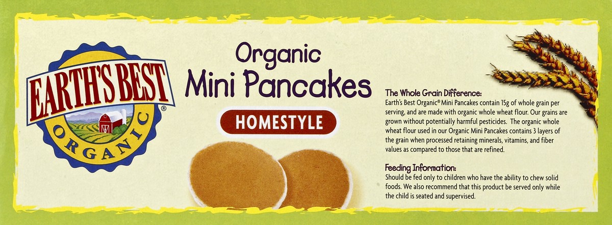 slide 2 of 6, Earth's Best Organic Mini Pancakes, 11.3 oz