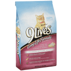 slide 1 of 1, 9Lives Long Life Dry Cat Food, 3.15 lb