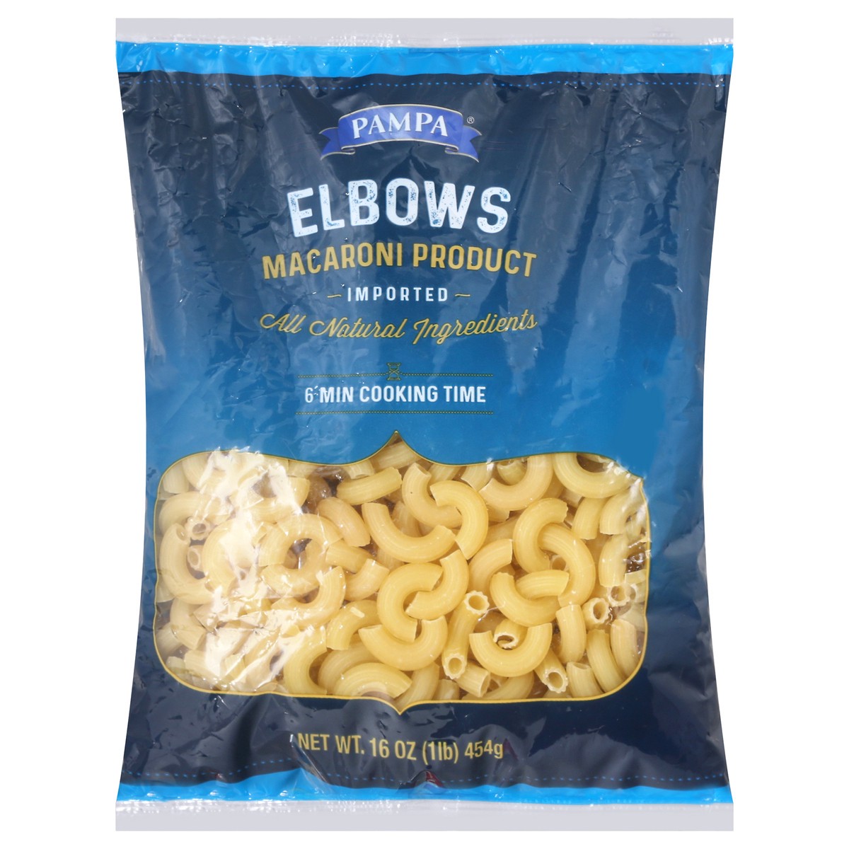 slide 13 of 13, Pampa Elbow Macaroni, 16 oz., 16 oz