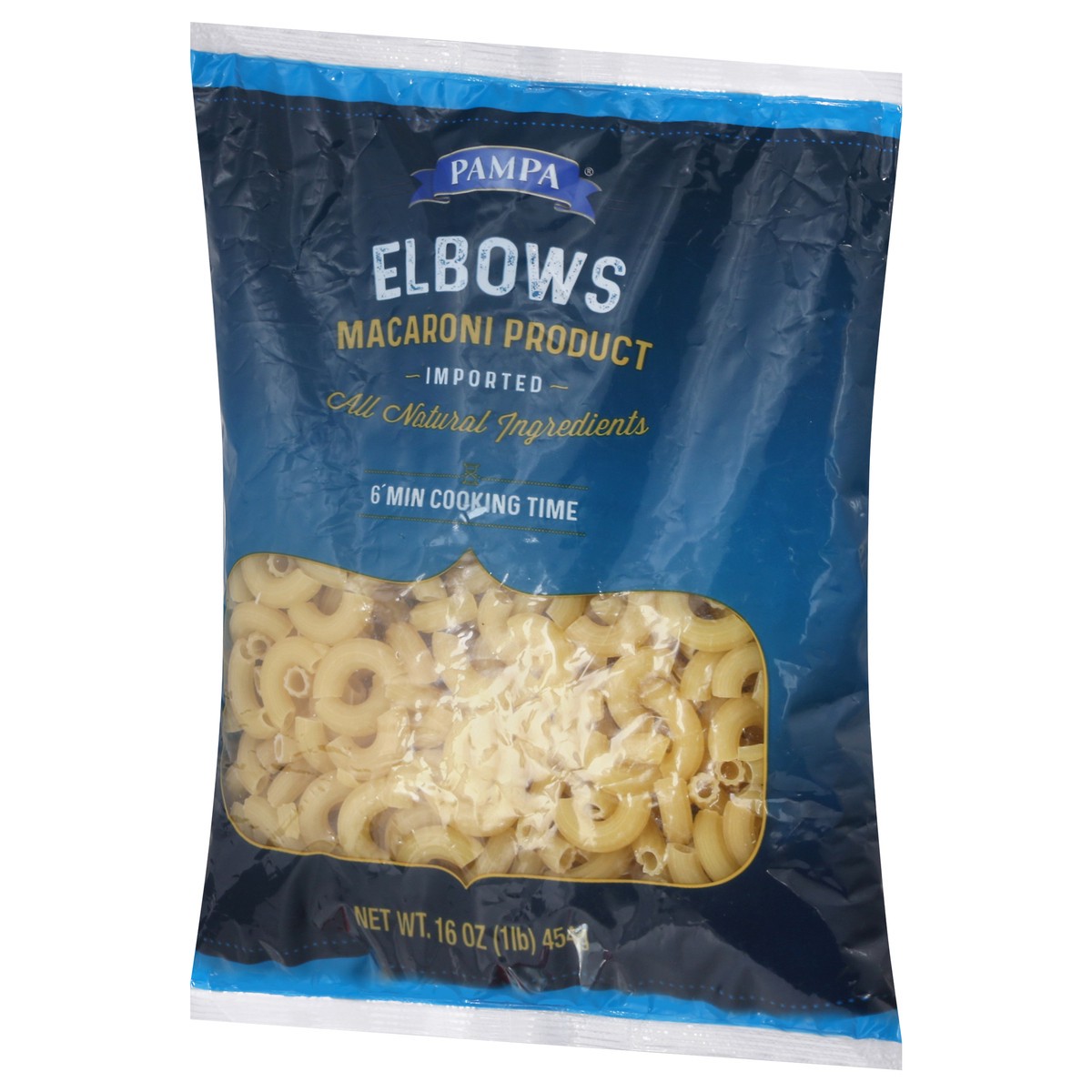 slide 5 of 13, Pampa Elbow Macaroni, 16 oz., 16 oz