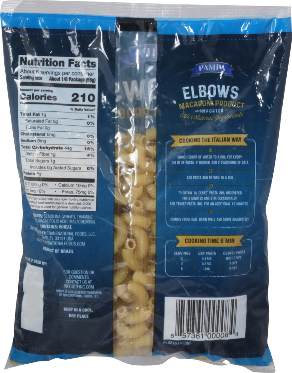 slide 4 of 13, Pampa Elbow Macaroni, 16 oz., 16 oz