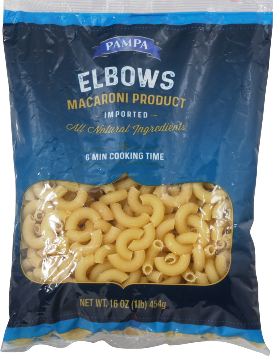 slide 11 of 13, Pampa Elbow Macaroni, 16 oz., 16 oz