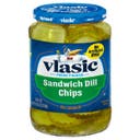 Vlasic Sandwich Dill Pickle Chips, Keto Friendly, 24 fl. oz.