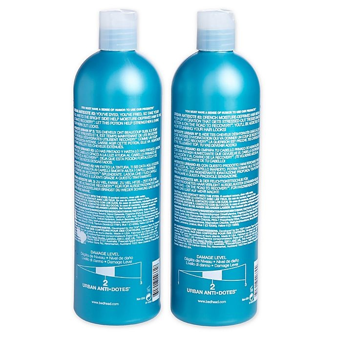 slide 2 of 2, TIGI Bed Head Urban Antidotes Level 2 Recovery Shampoo & Conditioner Duo, 25.36 fl. oz.