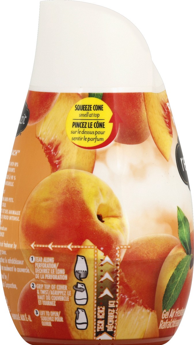 slide 4 of 6, Renuzit Fresh Picked Collection Purely Peach Gel Air Freshener, 7 oz