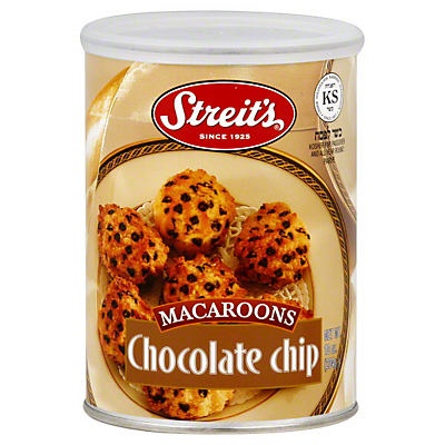 slide 1 of 1, Streit's Chocolate Chip Macaroons, 10 oz