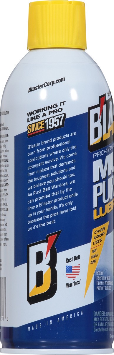 slide 3 of 11, B'laster Pro-Grade Multi-Purpose Light Vanilla Scent Lubricant 8 oz, 8 oz