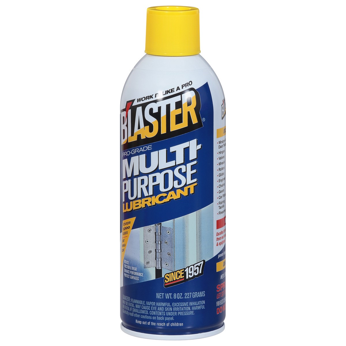 slide 9 of 11, B'laster Pro-Grade Multi-Purpose Light Vanilla Scent Lubricant 8 oz, 8 oz
