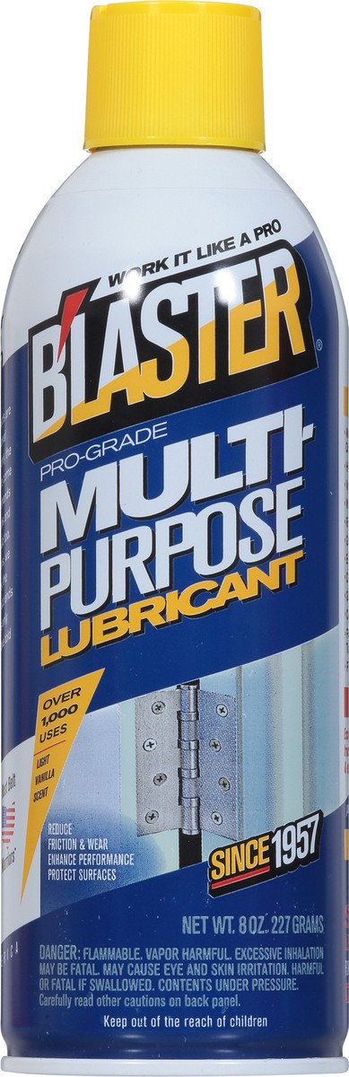slide 7 of 11, B'laster Pro-Grade Multi-Purpose Light Vanilla Scent Lubricant 8 oz, 8 oz