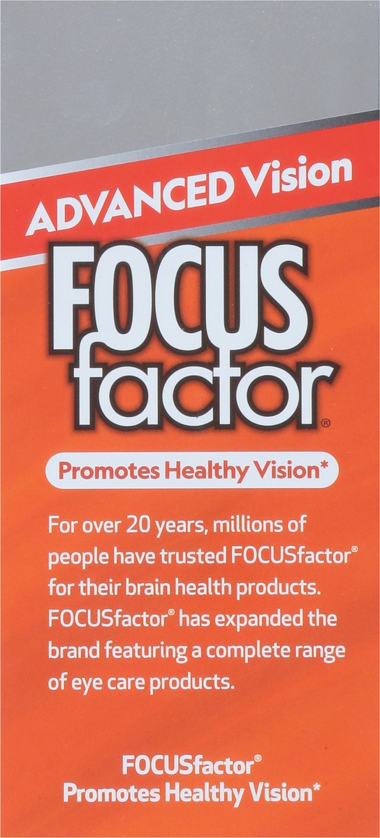 slide 8 of 9, Focus Factor Advanced Vision Formula Capsules, 60 ct