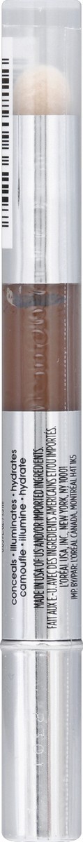 slide 6 of 6, L'Oréal Multi-Use Concealer, Super Blendable, Deep W9-10, 0.05 fl oz