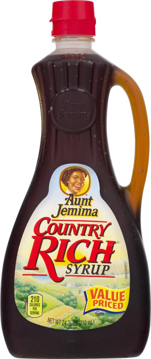 slide 6 of 9, Aunt Jemima Syrup Country Rich, 24 fl oz