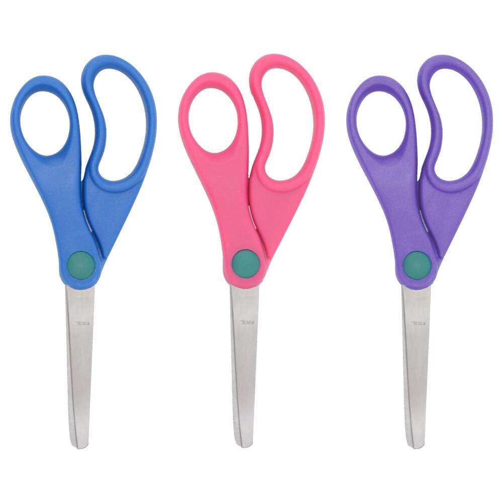 slide 2 of 2, Officeworks Blunt Kid's Scissors, 5 in