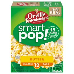 Orville Redenbacher''s Orville Redenbacher’s Microwave Popcorn SmartPop! Value Size, Butter Flavor, 2.69 oz., 12-Count