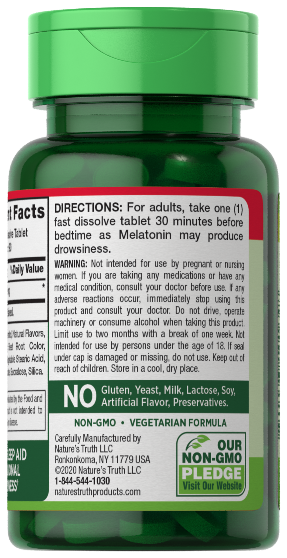 slide 2 of 4, Nature's Truth Melatonin, 90 ct