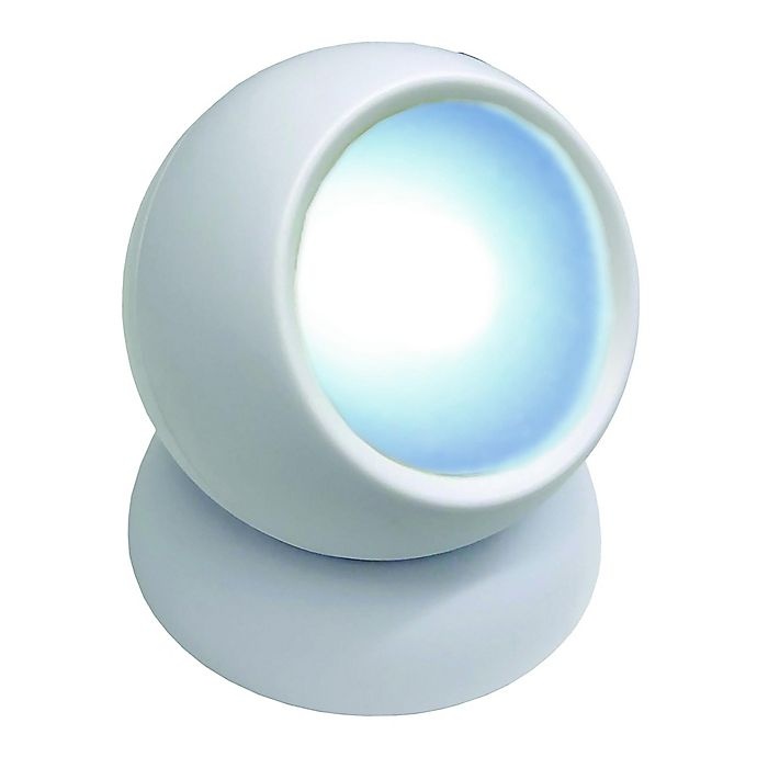 slide 1 of 5, As Seen on TV Bell + Howell Bionic Ball LED Light Motion Sensors - White, 3 ct