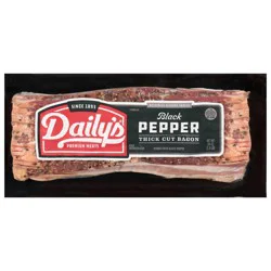 Daily's Hardwood Smoked Peppered Thick Sliced Bacon