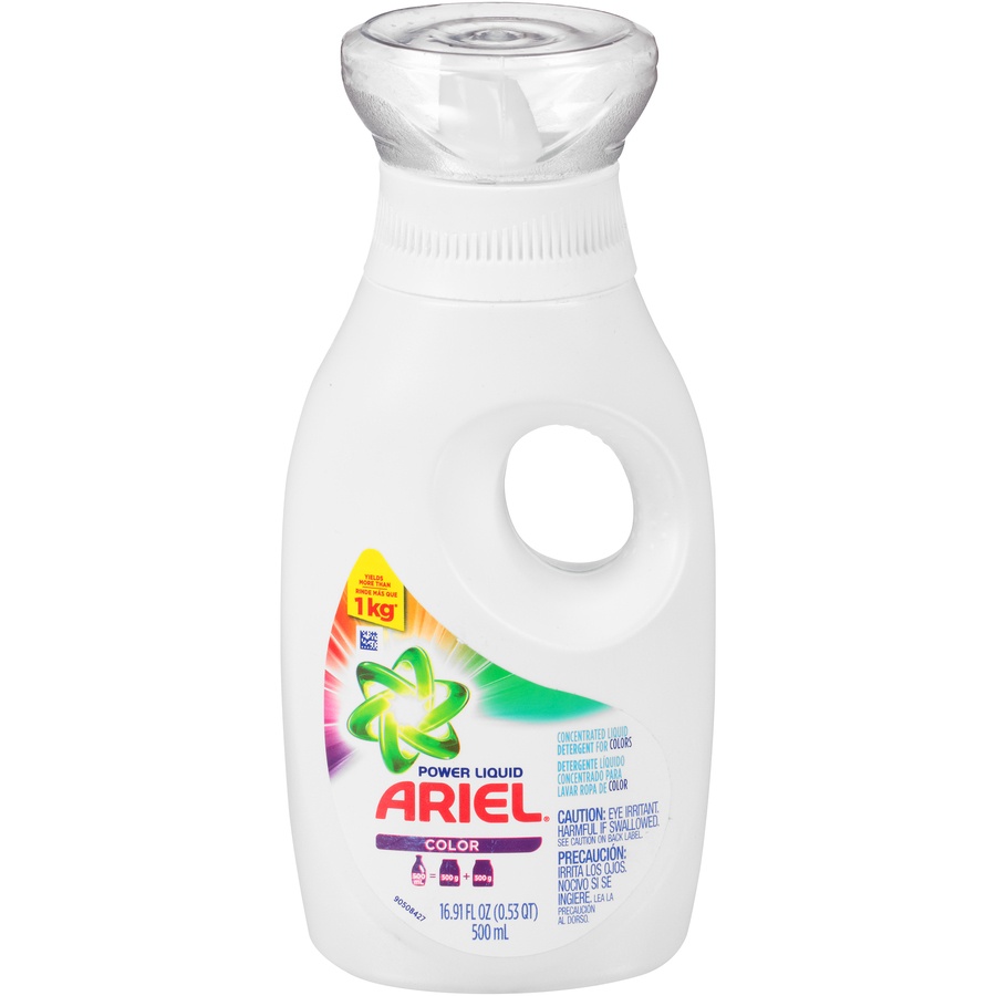 slide 1 of 6, Ariel Color Power Liquid Detergent, 16.91 fl oz