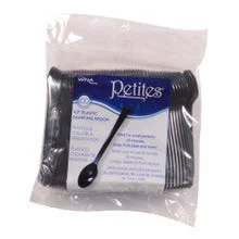 Petites Black Plastic Petite Spoons