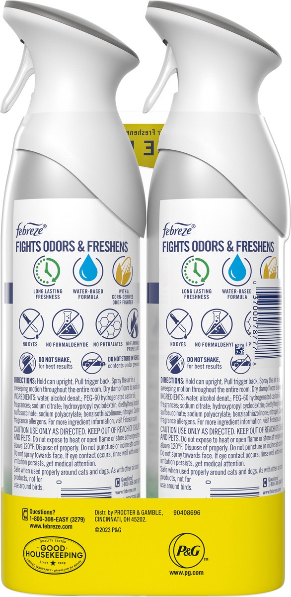 slide 4 of 5, Febreze Air Effects Heavy Duty Pet Air Freshener Spray, 2 ct; 8.8 oz